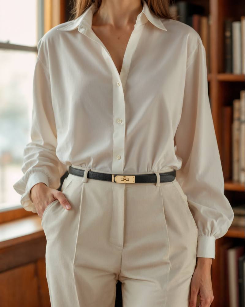 Cinturón Delgado Vintage