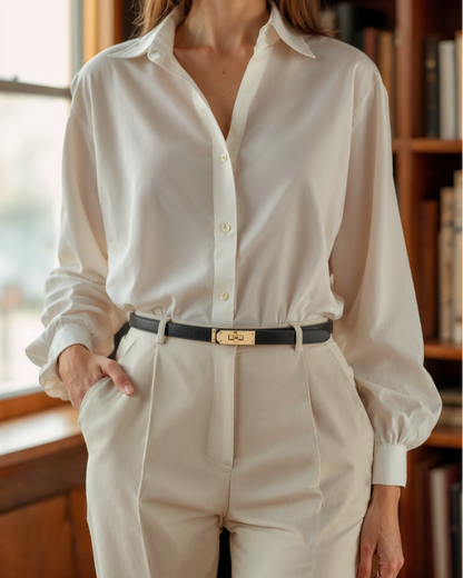 Cinturón Delgado Vintage