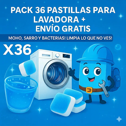 Pack Pastillas Limpiadoras - Pack 36