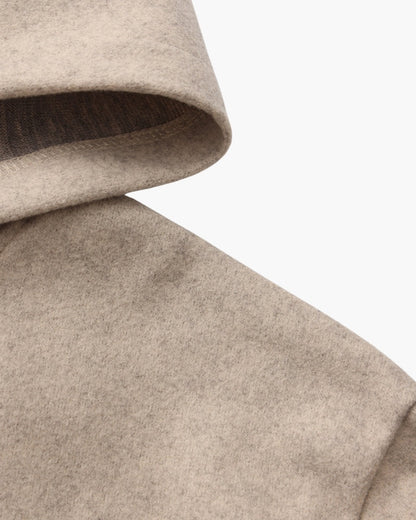 Gabardina con cremallera de lana Marlow