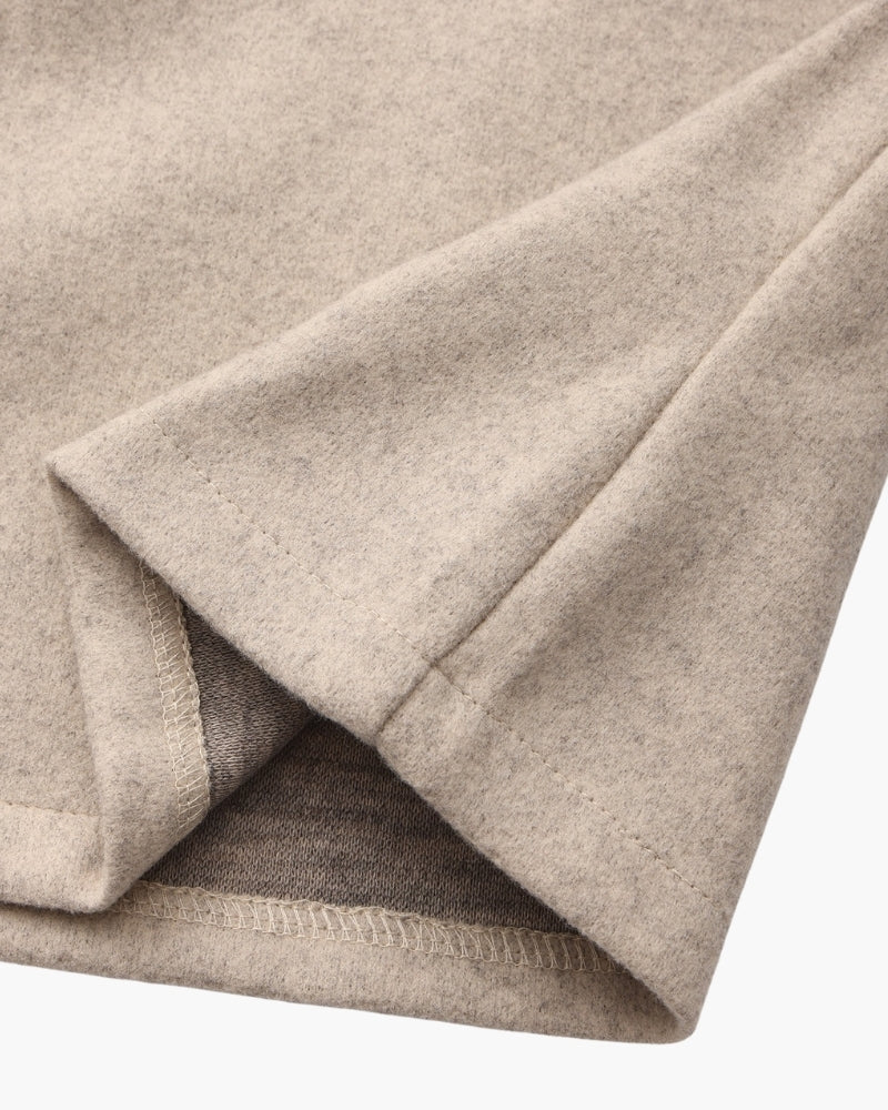 Gabardina con cremallera de lana Marlow