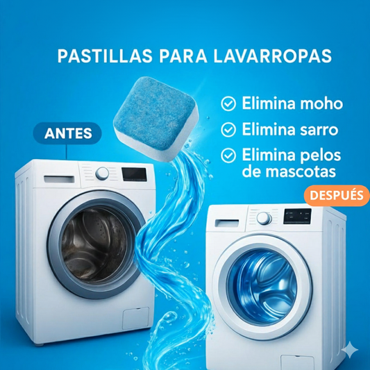 Pack Pastillas Limpiadoras - La Solución Definitiva para tu Lavarropas