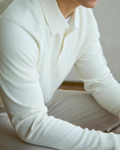 Polo de lana 100% premium